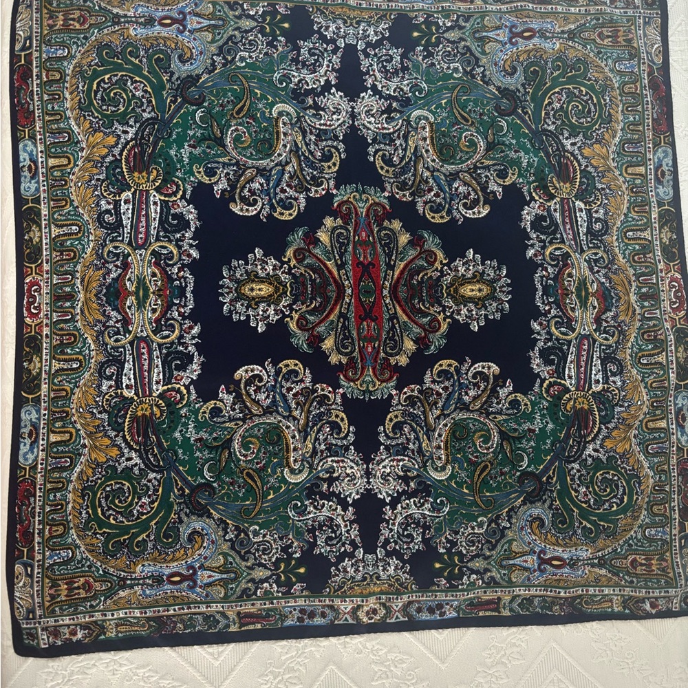 Elegant Multicolor Large Square 35x35 Bandana